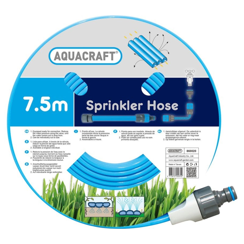 Aquacraft Sprinkler Hose 7.5M | AQ860020