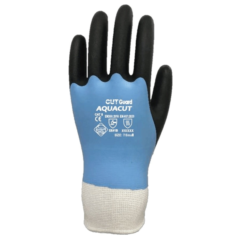 Aquacut 1 Pair Blue Gloves S09, Large | AQ701613