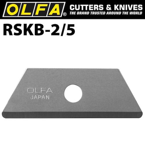 Olfa blades for sk6 utc1 5/pk 17.5mm(BLA RSKB25)