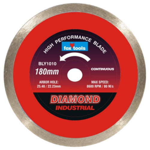 Blade Fox Diam Continuous Tile 180mm