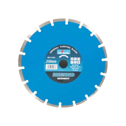 Blade Fox Diam Seg Concrete 230 Per30