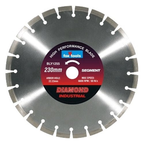 Blade Fox Diam Seg Ind A-Grade 230mm