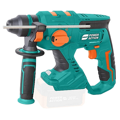 Power Action 20V Cordless SDS-Plus Rotary Hammer, 1.7J (Bare Tool) | BRH20