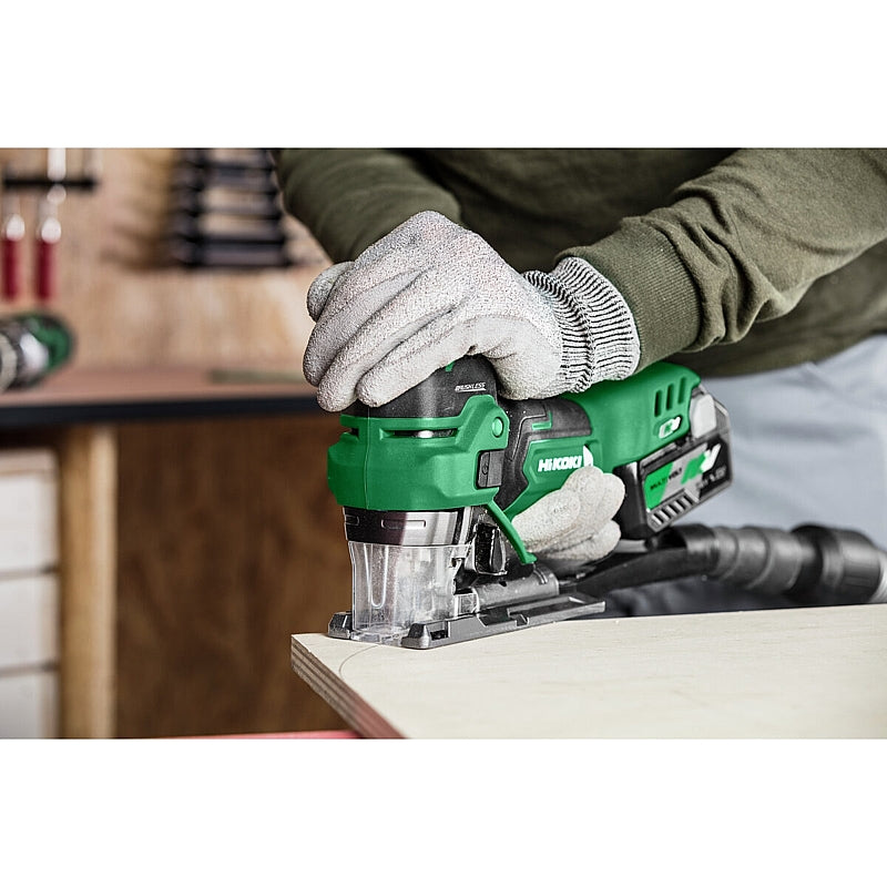 Hikoki MULTI VOLT Brushless Cordless Jig Saw, Bow Handle (Bare Tool) | CJ36DAW2Z