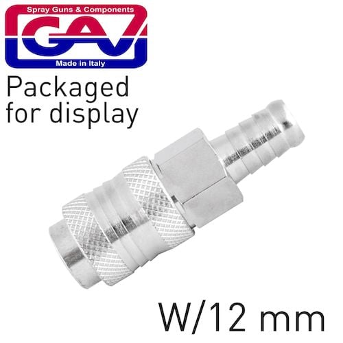 Universal quick coupler w/12mm hose tail(COM UNI C4)