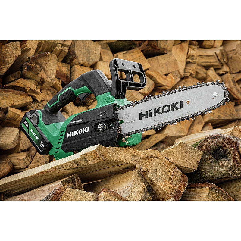 HiKOKI 18V Cordless BL Chain Saw 250mm (Bare Tool) | CS1825DCW4Z