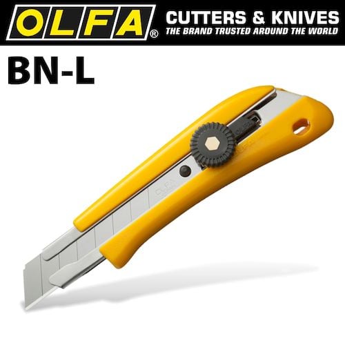 Olfa cutter model bn-l screw lock snap off knife(CTR BNL)