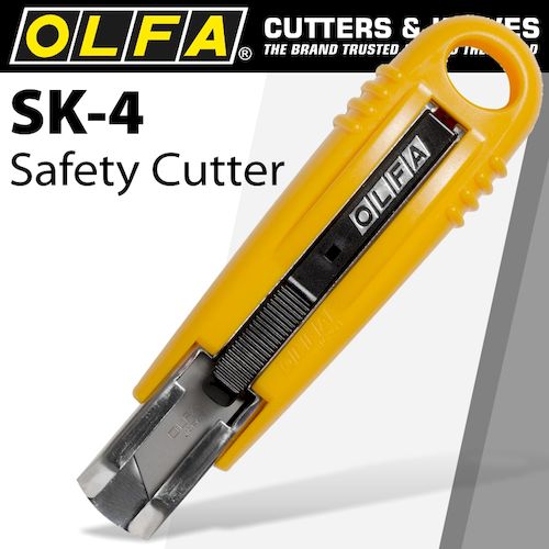 Olfa carton knife sk4 safety& free skb-2 and 1 rskb-2 blades(CTR SK-4-VP2)