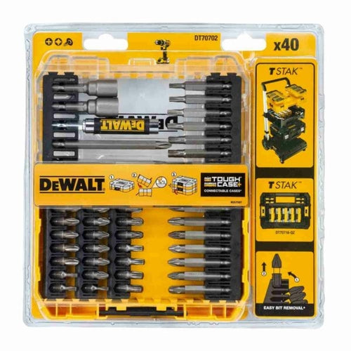 DEWALT 40Pc Screwdriver Bit Set in Tough Case_DT70702-3