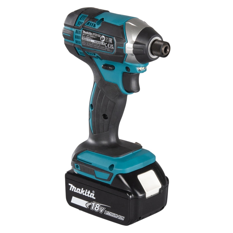 Makita 18V Cordless Impact Driver 165Nm (Bare Tool) | DTD152Z