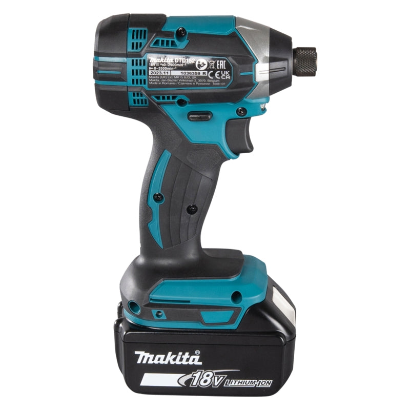 Makita 18V Cordless Impact Driver 165Nm (Bare Tool) | DTD152Z