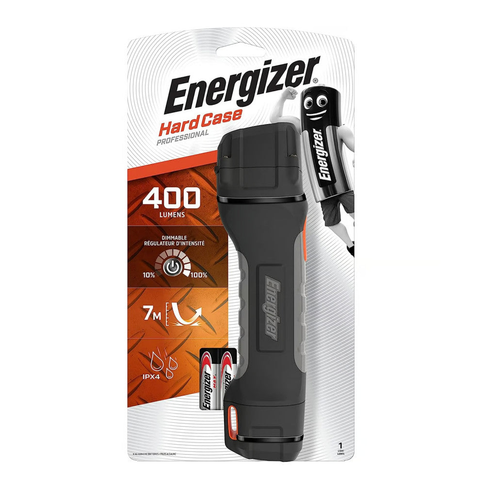 Energizer LED Pro Hardcase Flashlight, 400 Lumens | E300640500