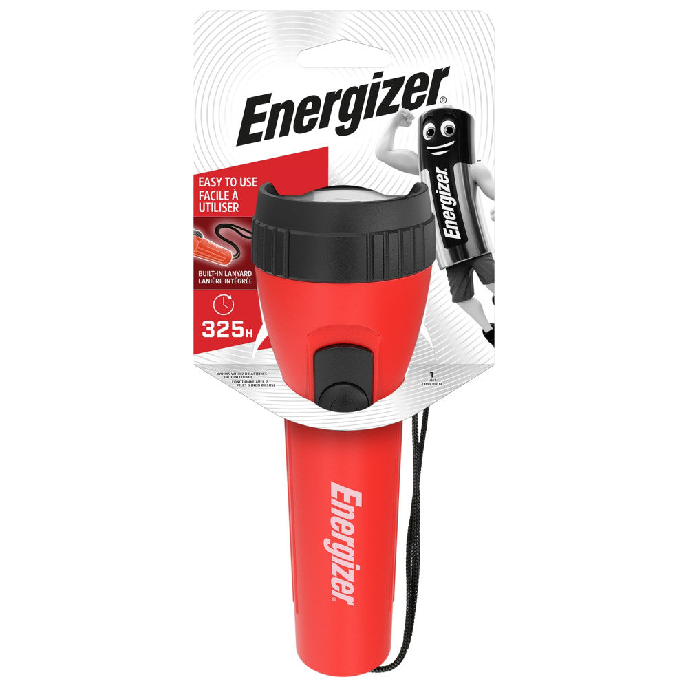 Energizer Medium Red Flashlight, 35 Lumens | E300667700