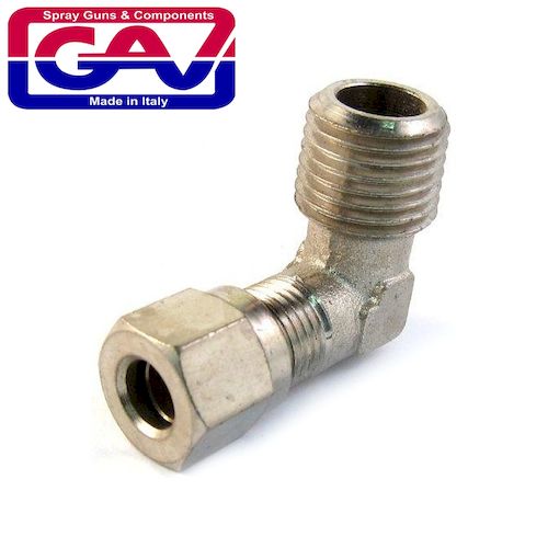 Conical male elbow  8 x 1/4(GAV RO6069-5)