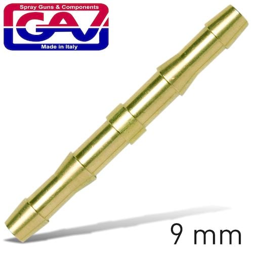 Hose connector brass 9mm(GAV5836-2)