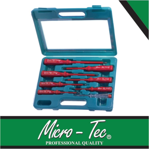 Micro-Tec 8Pcs Screwdriver Set Electrician's | GS-81008B