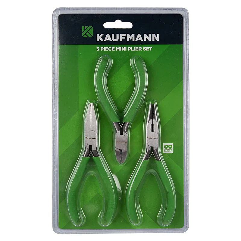 Kaufmann 3 Piece Micro Pliers Set | HW0440305