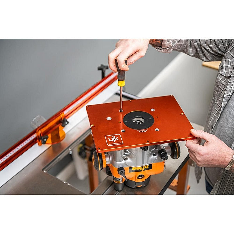 UJK 10mm Pre-Drilled Router Table Insert for Triton TRA001 | 112172