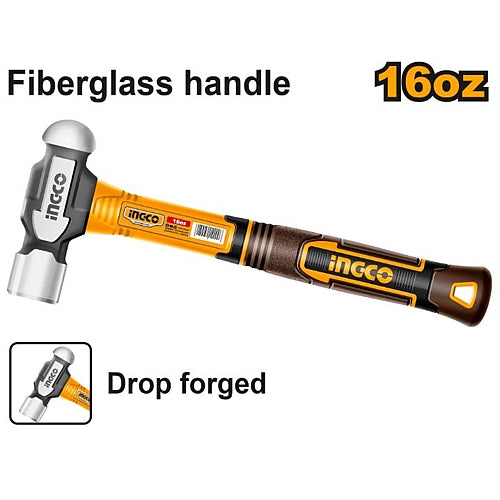 Ingco Ball Pein Hammer 16oz/450g | HBPH81016