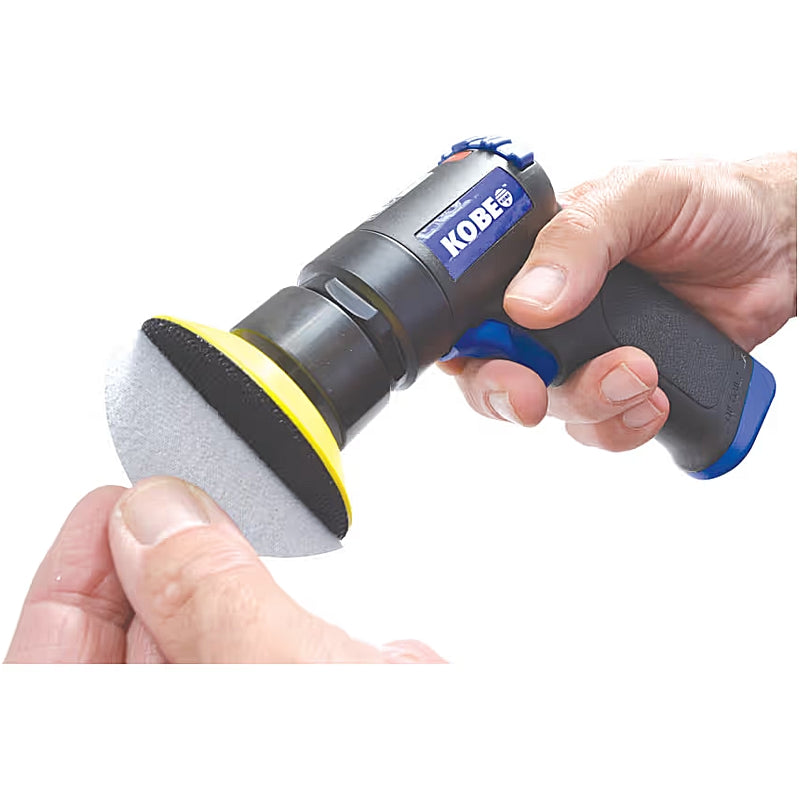 Kobe Blue Line Air Orbital Sander 75mm, 1/4" Air Inlet (FS-301D) | KBE2706010K