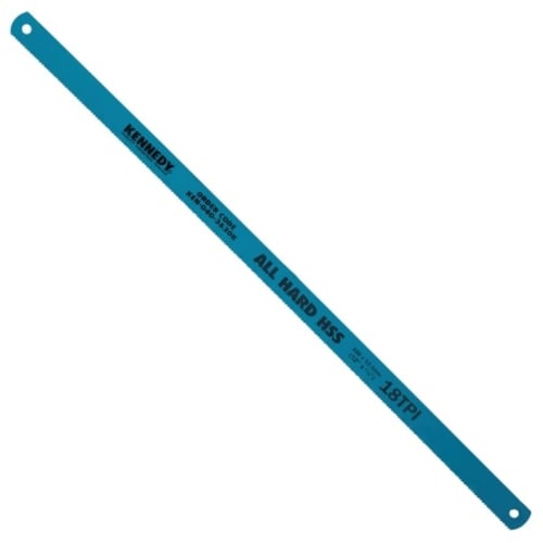 Kennedy HSS Hacksaw Blade, All Hard, 300mm (12"x1/2"x18TPI) | KEN0403630K