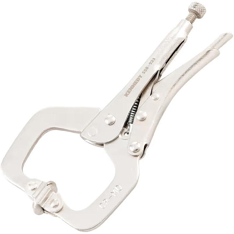 Kennedy Locking C-Clamp with Swivel Tips, 0-50mm | KEN5589330K