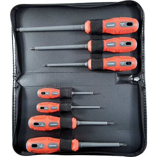 Kennedy 7Pc Insulated VDE Screwdriver Set | KEN5728000K Kennedy 7Pc Insulated VDE Screwdriver Set | KEN5728000K