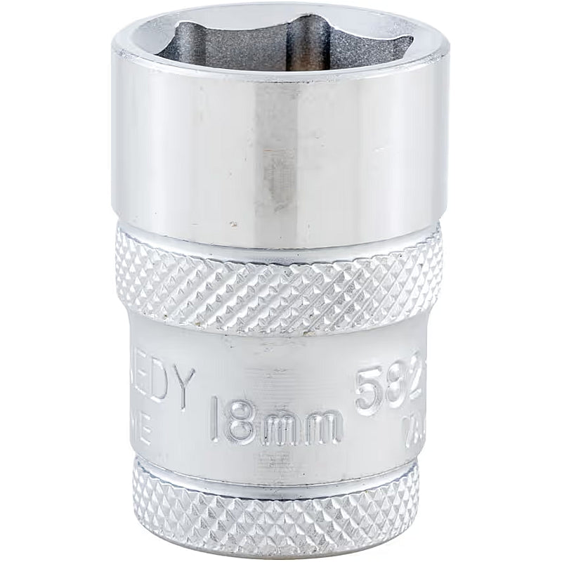 Kennedy 3/8" Dr. Standard Hexagon Socket, Chromed Finish, 8mm | KEN5825556K