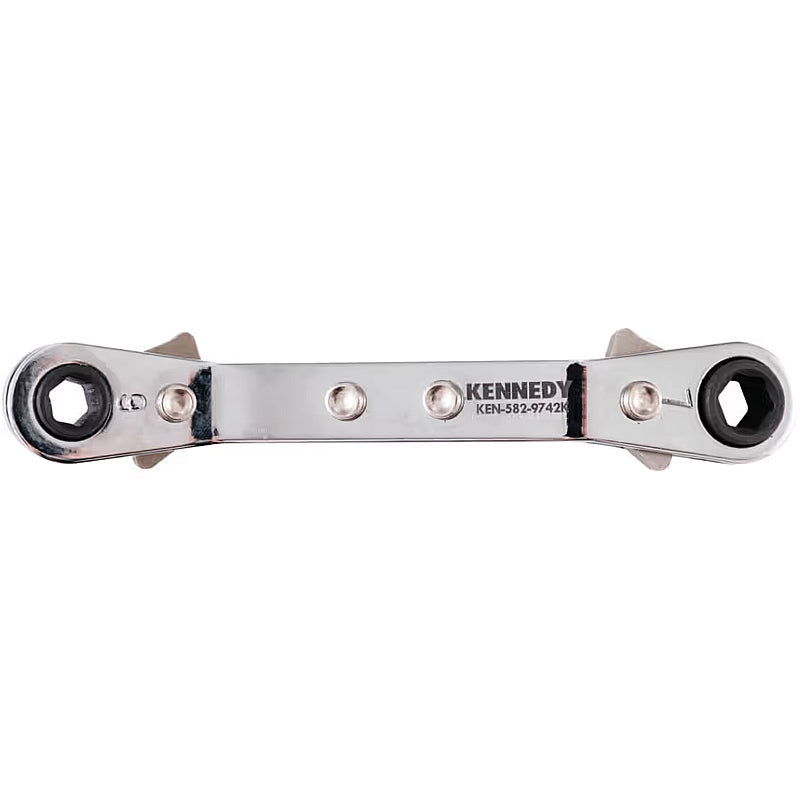 Kennedy Double End, Ratchet Ring Spanner, 6 x 7mm | KEN5829742K