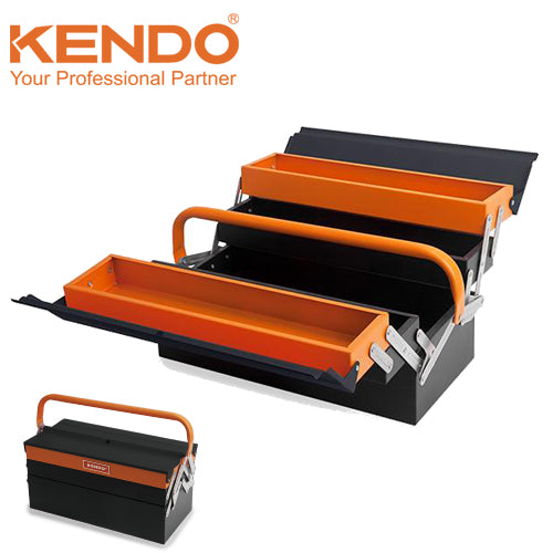 Kendo - Toolbox 5 tray steel tool box – Tools4