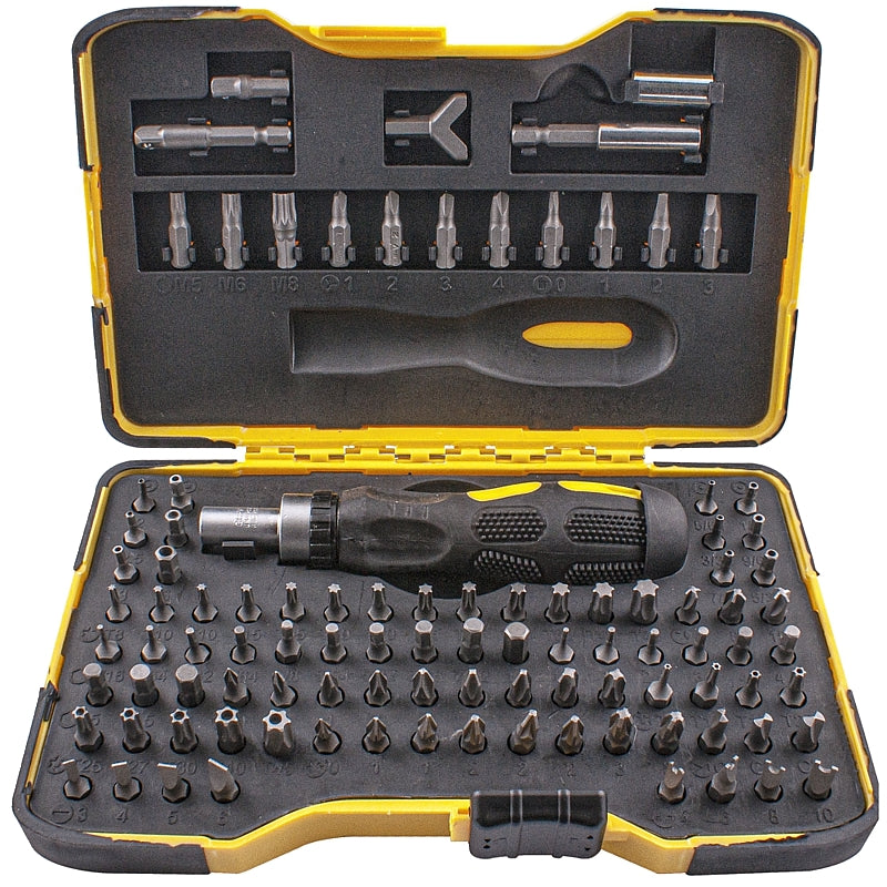 Tork Craft 101Pc Screwdriver Insert Bit Set in Storage Case