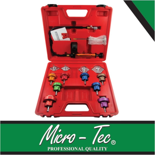 Micro-Tec - 14Pcs Tester Radiator Pressure | M007007 – Tools4