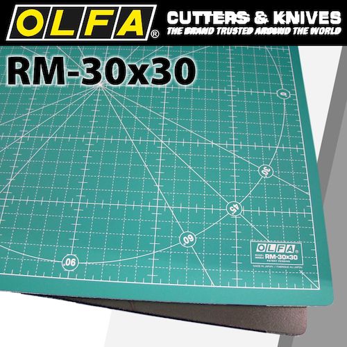 Rotating mat metric grid 30cm x 30cm(MAT RM 30X30)