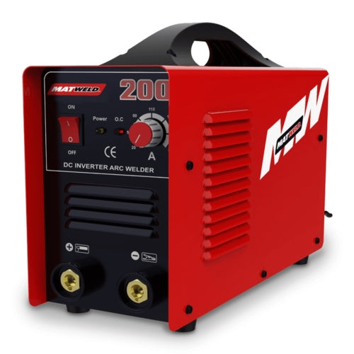 MatWeld MMA/TIG Industrial Inverter Welder Kit, 200A, 220V | MAT9055K