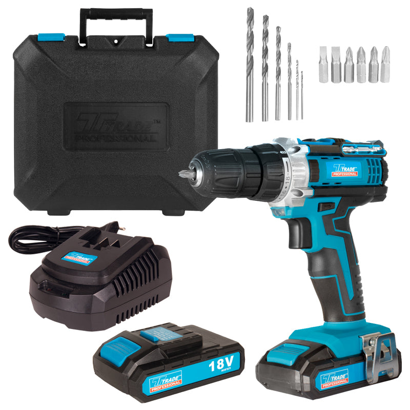 Trade Professional 18V Cordless Drill Driver 2.0Ah Kit | MCOP1673