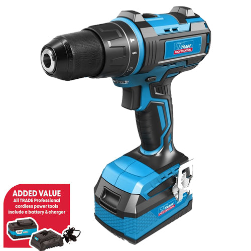 Trade Professional Cordless Impact Drill 18V Li-Ion – Brushless | MCOP1831