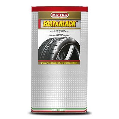 MA-FRA Fast & Black Showroom Tyre Dressing Liquid 4.5 L (P0498) | MF22