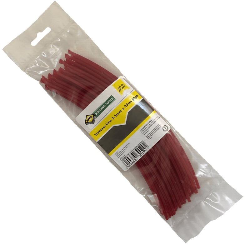 MTS 100/Pk Trimmer Line 3.5mm x 22cm | MTS1834