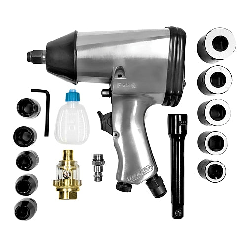 TRADEair 1/2" Air Impact Wrench & Socket Set | PAB1310