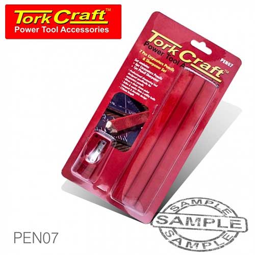 TorkCraft 7 Piece Carpenters Pencil Set
