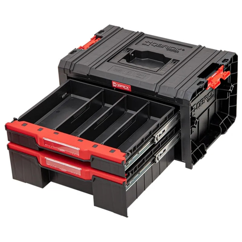 Qbrick System PRO Drawer 2 Toolbox 2.0 Basic, 450 x 310 x 244mm | PT9338