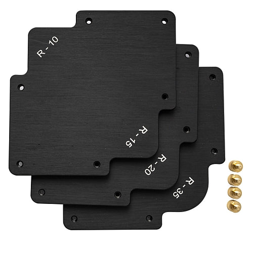 Pro-Tech 3Pc Radius Angle Gauge, (R10,R15,R20,R25,R30,R35) | PTAF001