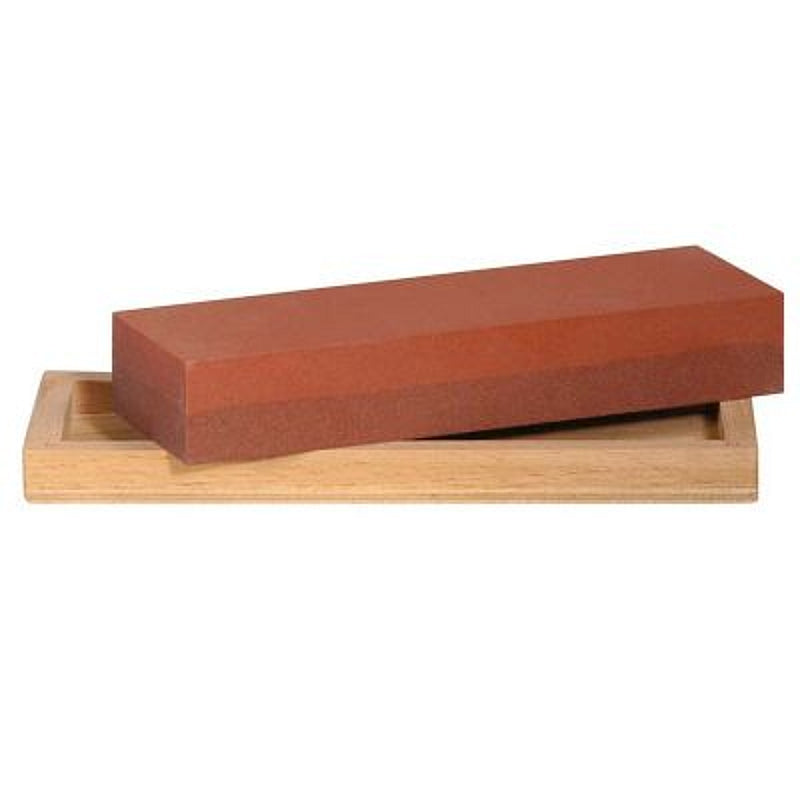 pfeil Whetstone in Wooden Box, 150 × 50 × 25mm, 280/400 Grit | W 400