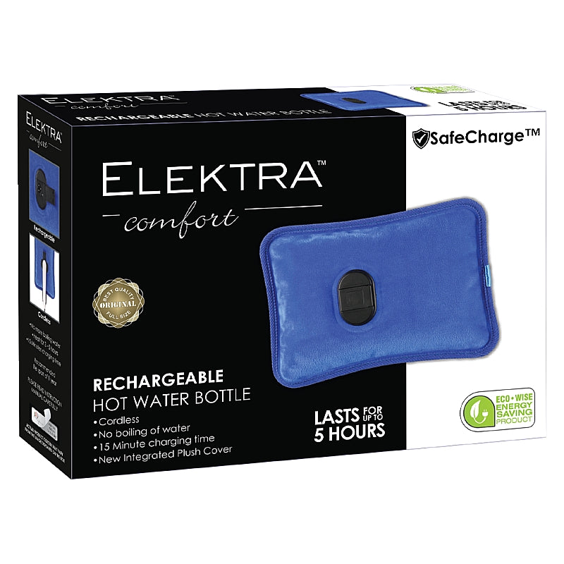 Elektra Comfort Blue Rechargeable Hot Water Bottle | SEL-2503