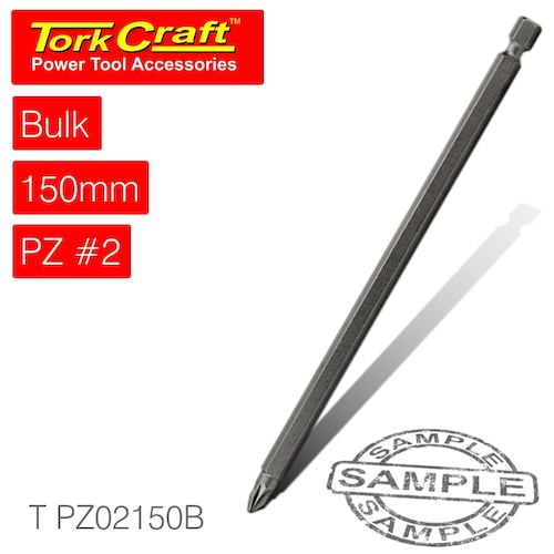 Pozi.2 x 150mm power bit bulk(T PZ02150B)