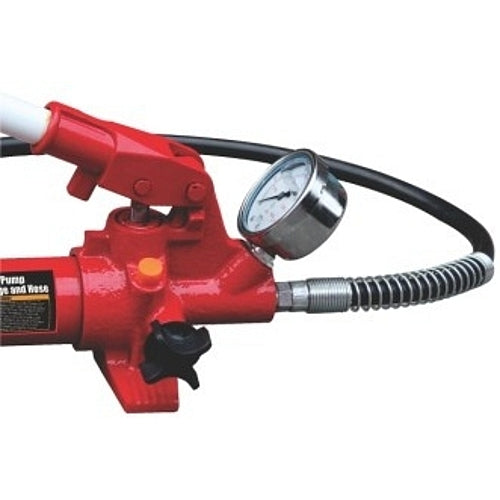 Hydraulic Porta Power Pump + Hose with Gauge, 4T | T71001B1