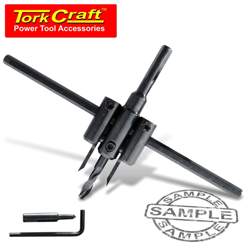 Circle hole cutter adjustable 30-200mm