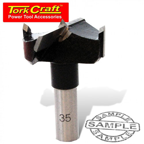 TorkCraft Hinge Bore Bit 35mm Tungsten Tipped