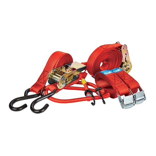 TRADEquip 12Pc Ratchet Tie Down Set | TOOR1508