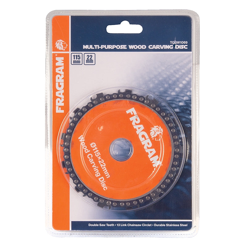 Fragram Multi-Purpose Wood Carving & Cutting Disc, 115x22mm | TOOW1069